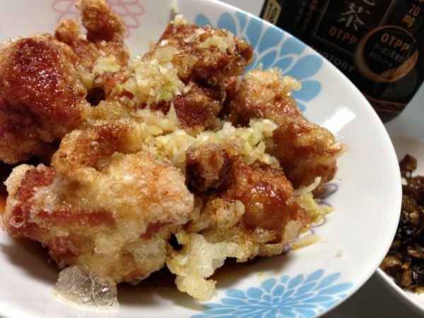 油淋鶏うまい。 油淋鶏うまい。