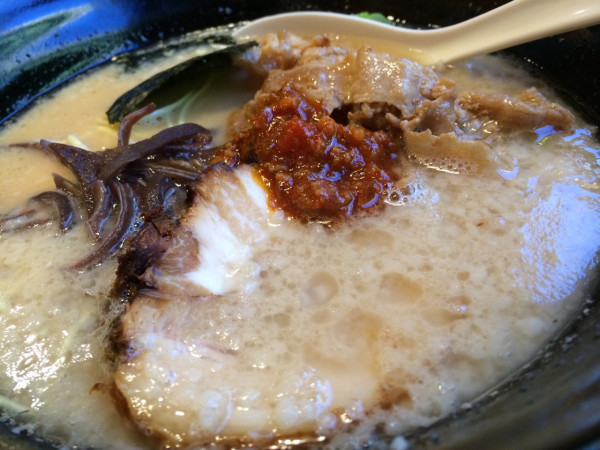 味濃い! 濃厚とんこつラーメン at ラの壱 味濃い! 濃厚とんこつラーメン at ラの壱