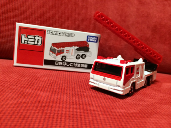 タカラトミー トミカショップ限定 日野はしご付消防車 タカラトミー トミカショップ限定 日野はしご付消防車