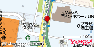 愛知県名古屋市港区港明 付近 : 35110066,136885438 愛知県名古屋市港区港明 付近 : 35110066,136885438