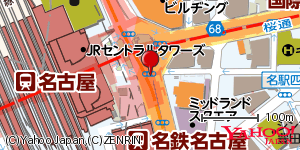 愛知県名古屋市中村区名駅 付近 : 35170823,136884319