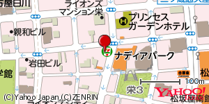 愛知県名古屋市中区栄 付近 : 35165623,136904526