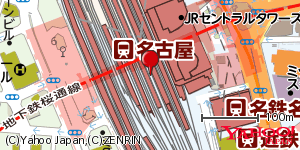 愛知県名古屋市中村区名駅 付近 : 35170263,136882204