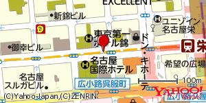 愛知県名古屋市中区錦 付近 : 35169859,136905385