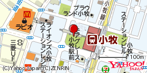 愛知県小牧市中央 付近 : 35289304,136927295 愛知県小牧市中央 付近 : 35289304,136927295