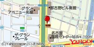 愛知県名古屋市中村区那古野 付近 : 35173603,136890077