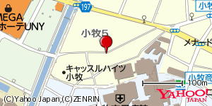 愛知県小牧市小牧 付近 : 35288629,136915696