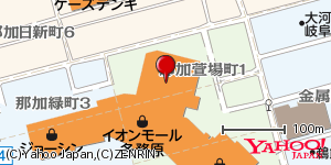 岐阜県各務原市那加萱場町 付近 : 35393141,136823500