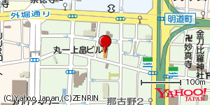 愛知県名古屋市西区那古野 付近 : 35176964,136888158