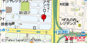 愛知県名古屋市西区新道 付近 : 35178451,136889005