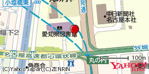 愛知県名古屋市中区三の丸 付近 : 35178161,136895857