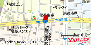 愛知県名古屋市西区名駅 付近 : 35177745,136884609