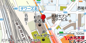 愛知県名古屋市中村区名駅 付近 : 35173220,136882669