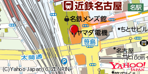 愛知県名古屋市中村区名駅 付近 : 35168033,136884550