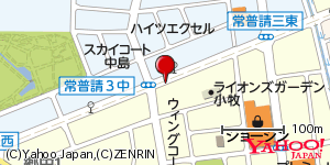 愛知県小牧市常普請 付近 : 35280291,136918315