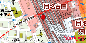 愛知県名古屋市中村区名駅 付近 : 35169779,136881394