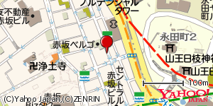 東京都港区赤坂 付近 : 35674573,139737699