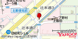 愛知県名古屋市北区辻本通 付近 : 35203211,136924346