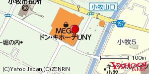 愛知県小牧市堀の内 付近 : 35289291,136913094