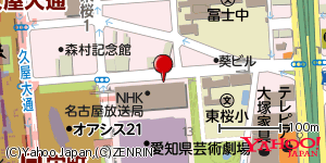 愛知県名古屋市東区東桜 付近 : 35171900,136911564 愛知県名古屋市東区東桜 付近 : 35171900,136911564