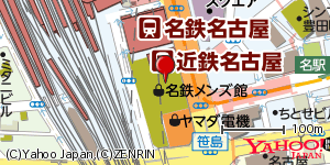 愛知県名古屋市中村区名駅 付近 : 35168797,136884366