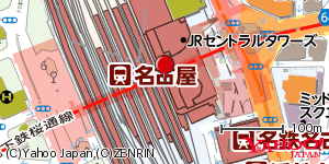 愛知県名古屋市中村区名駅 付近 : 35170587,136882521