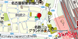 愛知県名古屋市中村区椿町 付近 : 35170972,136878338