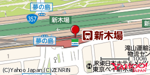 東京都江東区新木場 付近 : 35646092,139826902