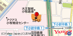 愛知県小牧市下小針中島 付近 : 35275380,136905807