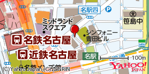 愛知県名古屋市中村区名駅 付近 : 35169774,136886551