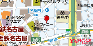 愛知県名古屋市中村区名駅 付近 : 35170008,136887963