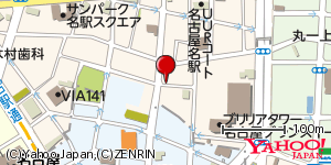 愛知県名古屋市西区名駅 付近 : 35176276,136884111