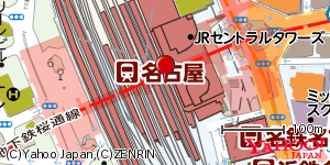 愛知県名古屋市中村区名駅 付近 : 35170530,136882379