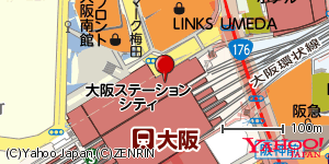 大阪府大阪市北区梅田 付近 : 34703212,135496026