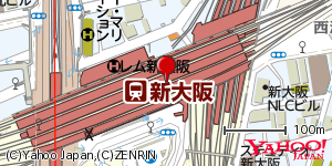 大阪府大阪市淀川区西中島 付近 : 34733622,135500702