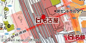 愛知県名古屋市中村区名駅 付近 : 35170624,136881972