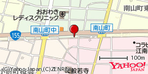 愛知県江南市南山町中 付近 : 35314065,136877839