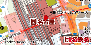 愛知県名古屋市中村区名駅 付近 : 35170667,136882488