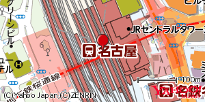 愛知県名古屋市中村区名駅 付近 : 35170695,136882057