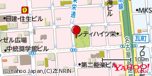 愛知県名古屋市中区栄 付近 : 35166422,136912737