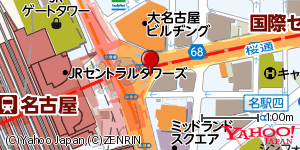 愛知県名古屋市中村区名駅 付近 : 35171226,136884692 愛知県名古屋市中村区名駅 付近 : 35171226,136884692