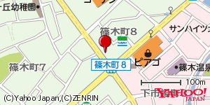 愛知県春日井市篠木町 付近 : 35259744,136996227