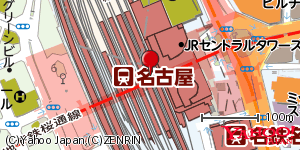 愛知県名古屋市中村区名駅 付近 : 35170728,136882223