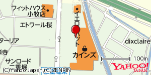 愛知県小牧市大字二重堀 付近 : 35292813,136942413