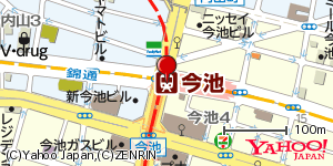愛知県名古屋市千種区今池 付近 : 35169919,136937331 愛知県名古屋市千種区今池 付近 : 35169919,136937331