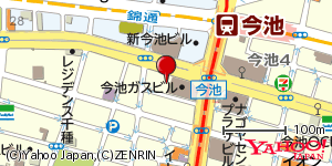 愛知県名古屋市千種区今池 付近 : 35169006,136936159