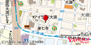 愛知県名古屋市中区大須 付近 : 35158520,136900501
