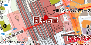 愛知県名古屋市中村区名駅 付近 : 35170552,136882275