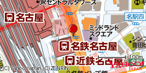 愛知県名古屋市中村区名駅 付近 : 35170013,136884450