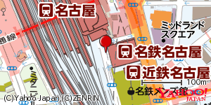 愛知県名古屋市中村区名駅 付近 : 35169640,136883466